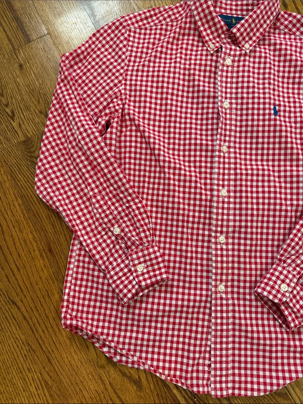Boy’s Ralph Lauren Button Up/Button Down Shirt. Size Large 14-16. Like New.